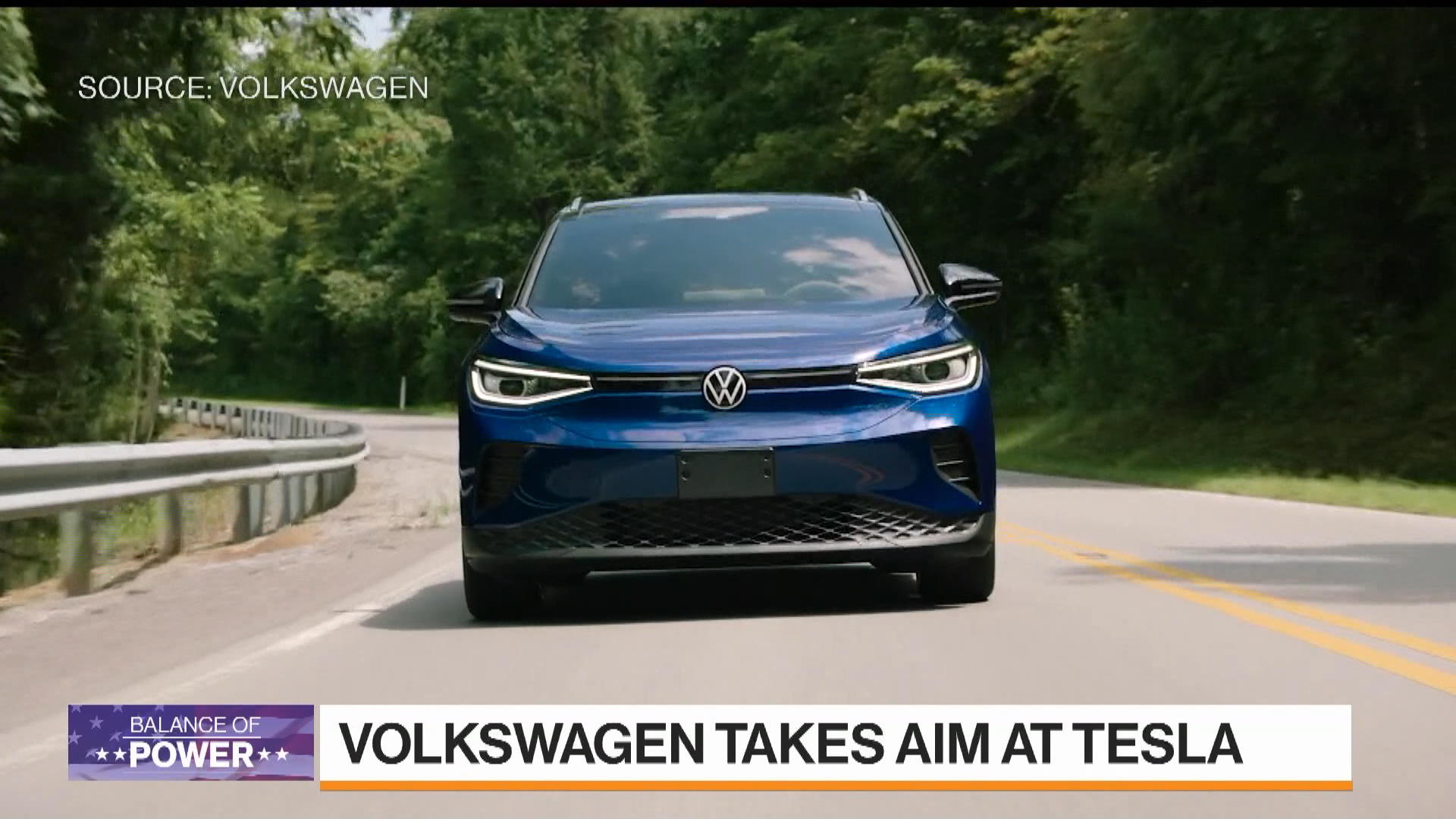 Volkswagen is a ‘Counterbalance’ to Tesla, says U.S. Chief