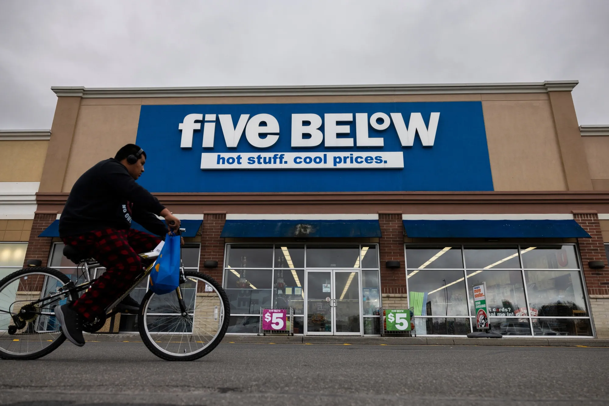 A Five Below store in Hudson, New York.