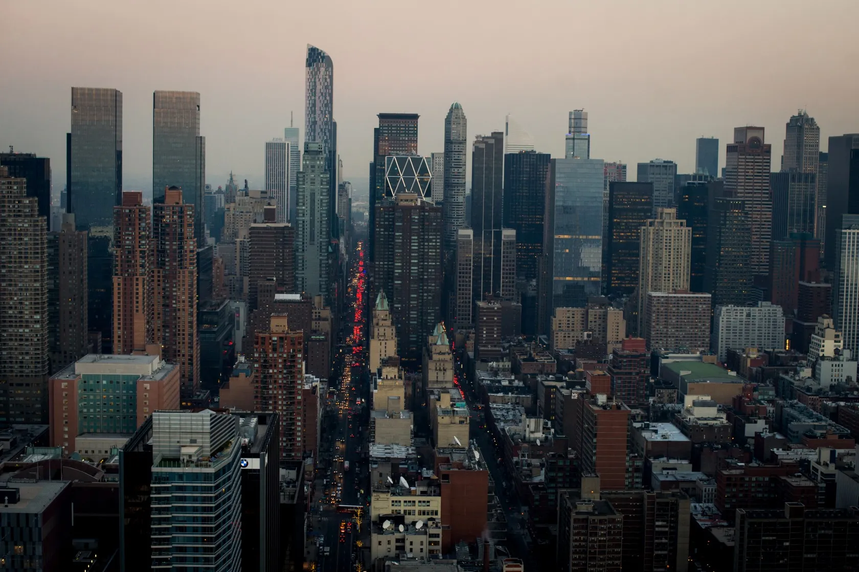 Aerials Of New York And New Jersey As Stocks, Treasuries Fall On Fed Speculation