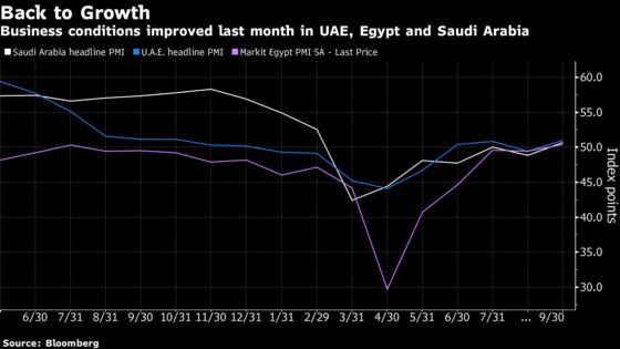 Businesses Back to Growth in Top 3 Arab Economies After Stumble