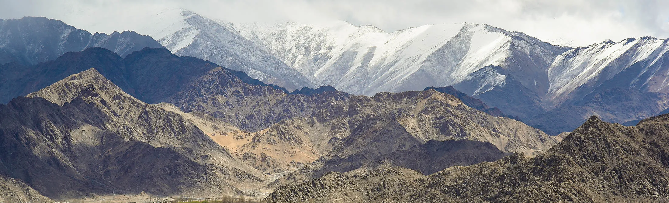 Mountains in the northern part of India.