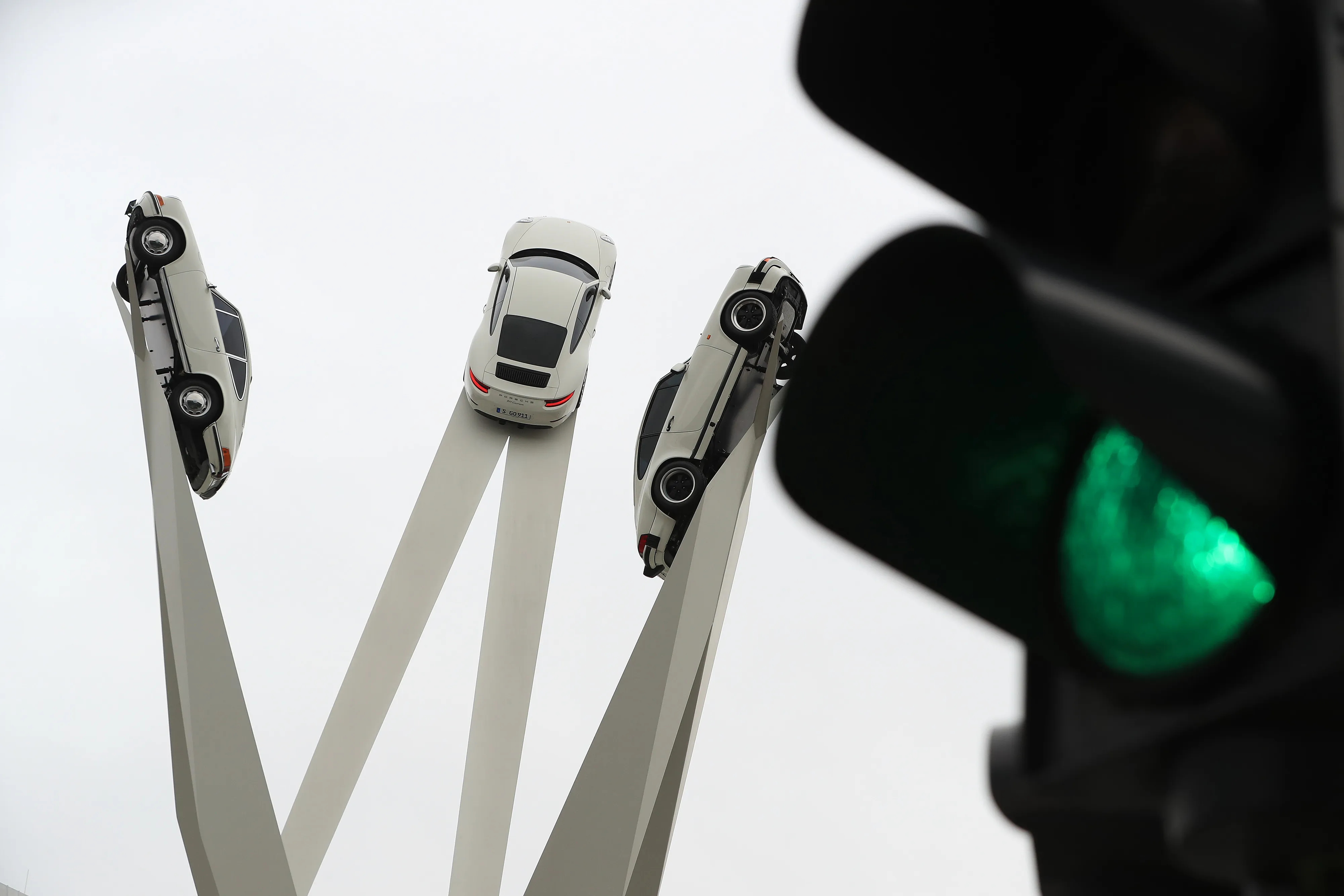 Luxury Automobile Assembly At Porsche AG Factory