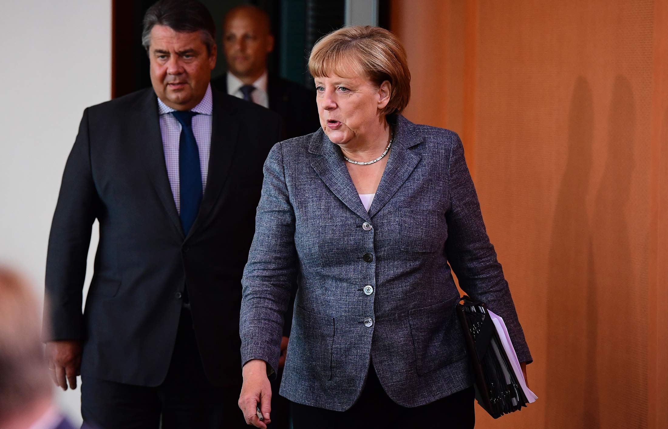 Merkel Shifts to Law-and-Order Stance in Appeal to Regain Voters ...