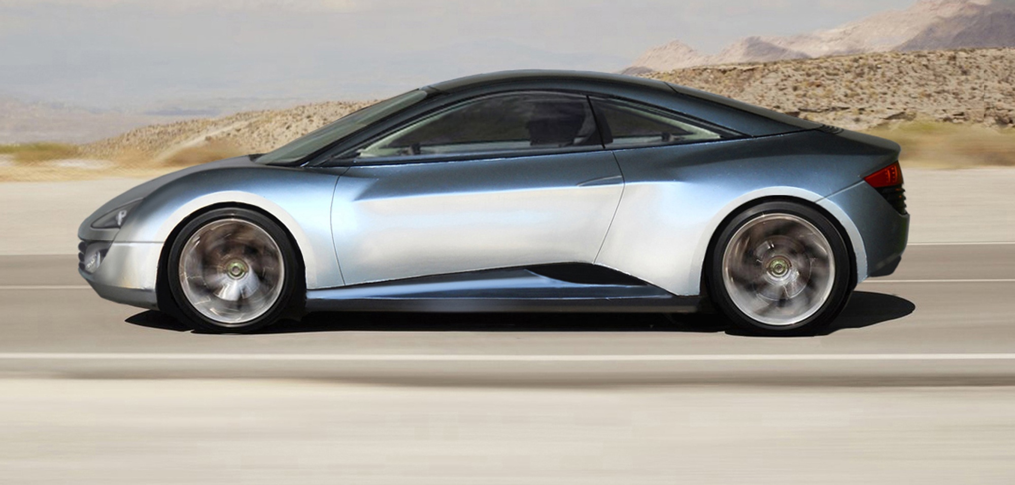 Rivian early design for a sport car.