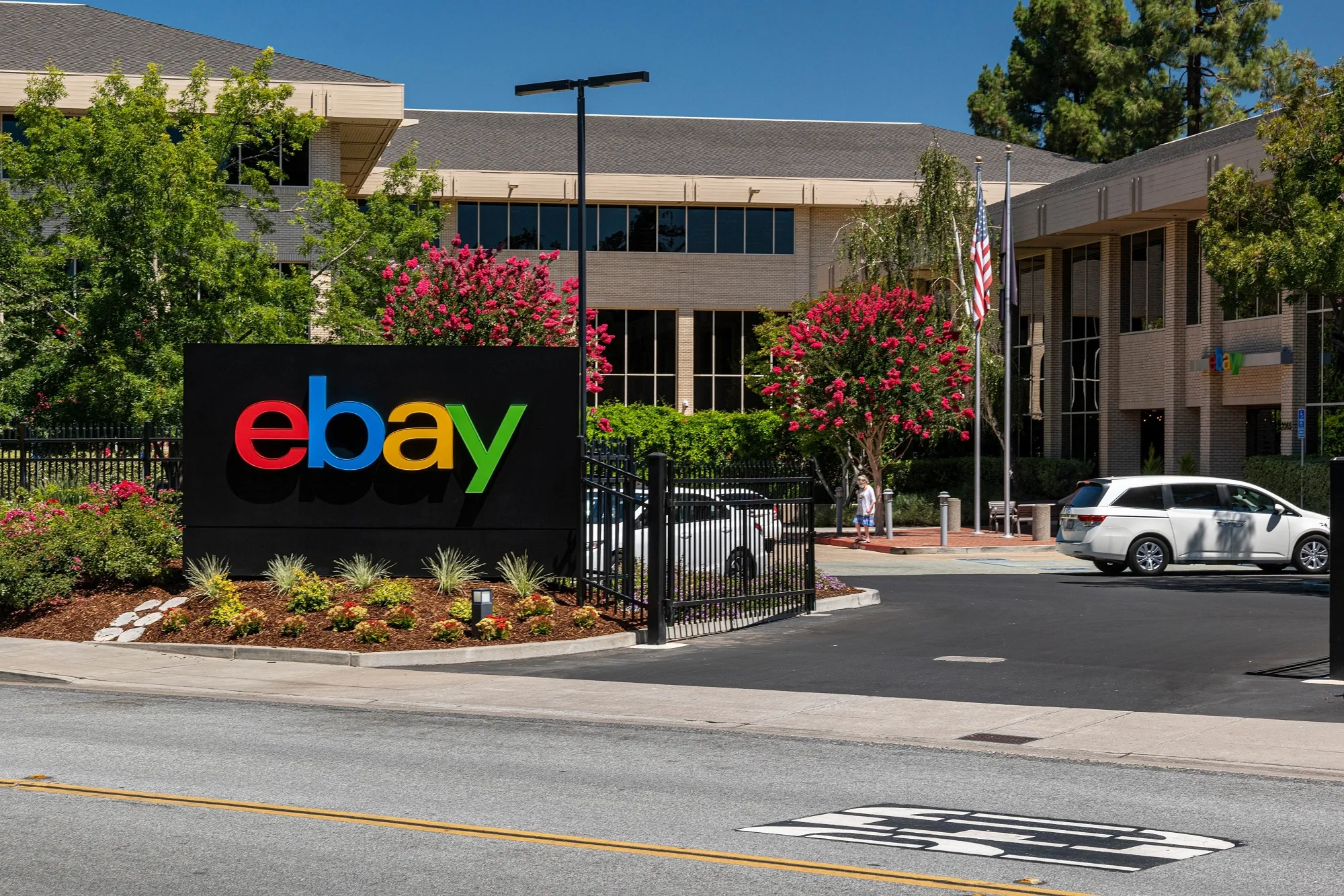 eBay headquarters in San Jose, California.