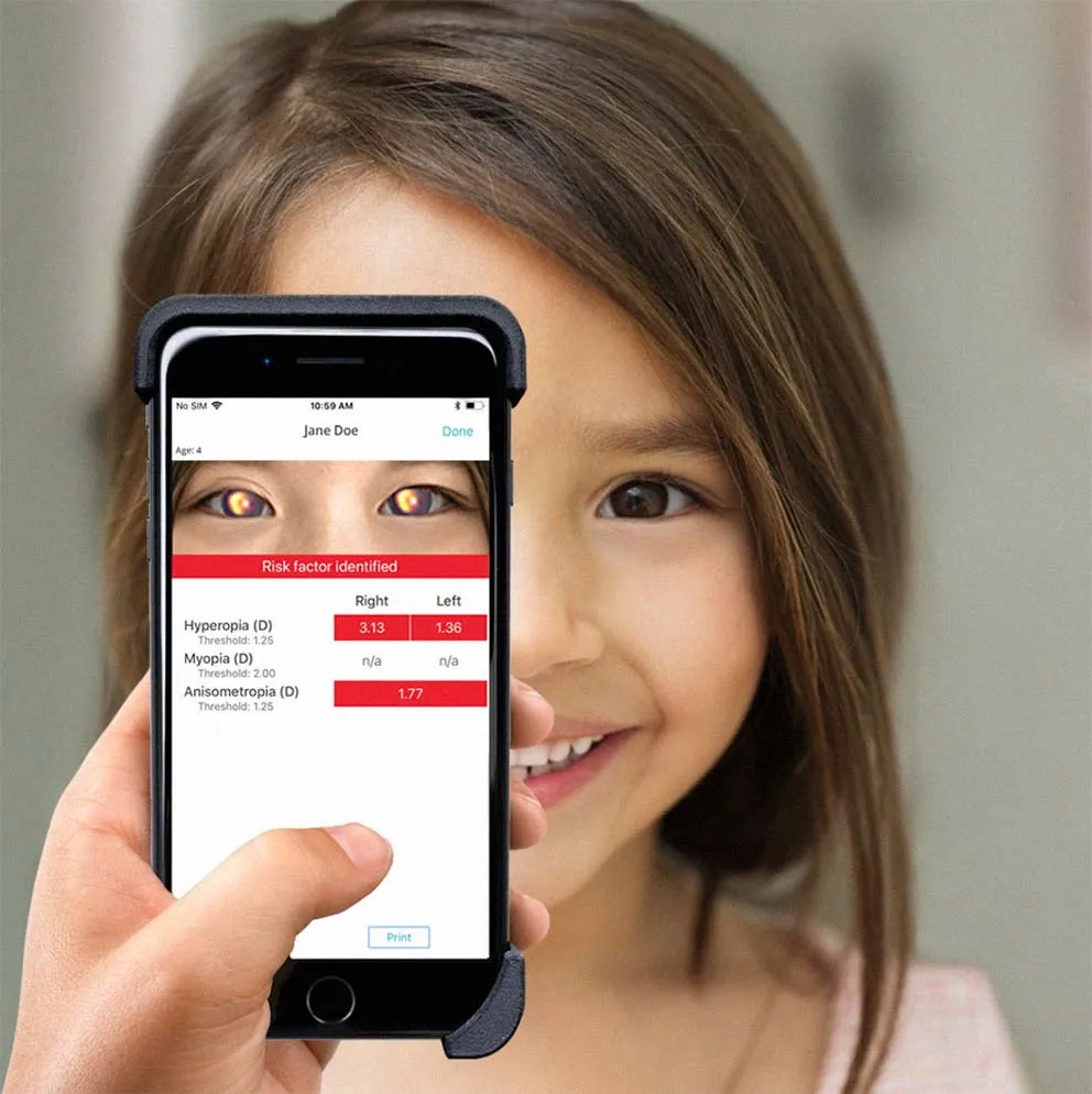The GoCheck Kids screening app.