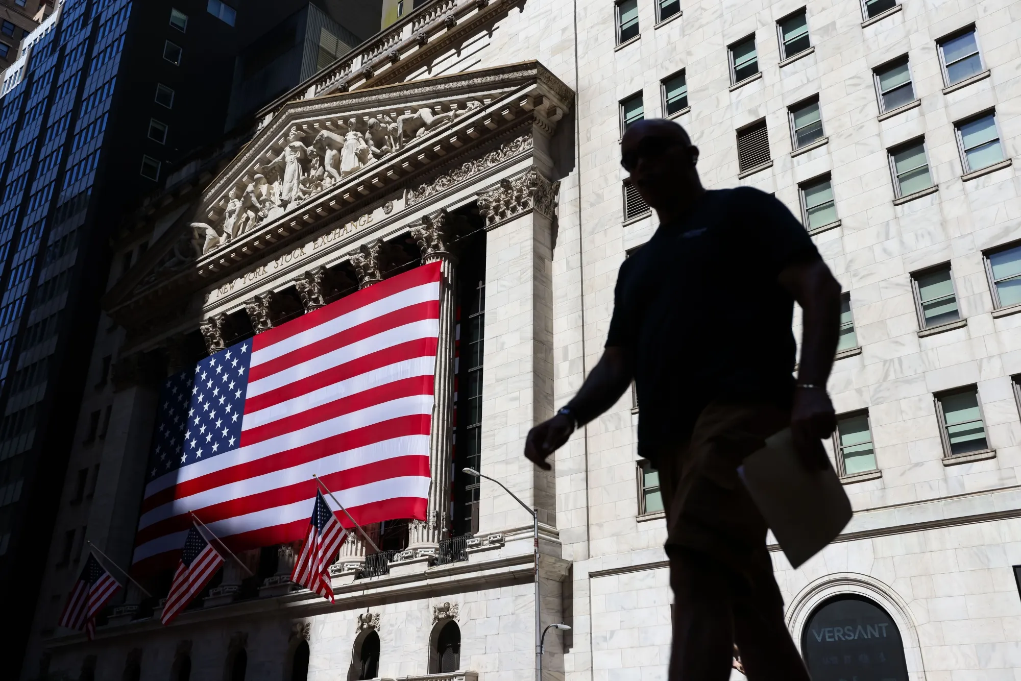 The New York Stock Exchange (NYSE) in New York.