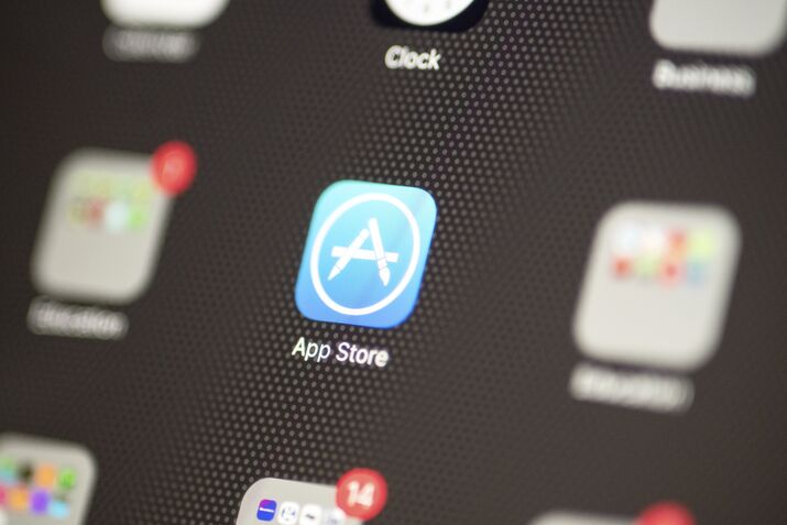 App Store icon on iphone 7