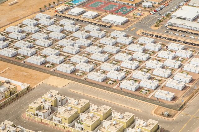 One of Neom's housing complexes for employees.