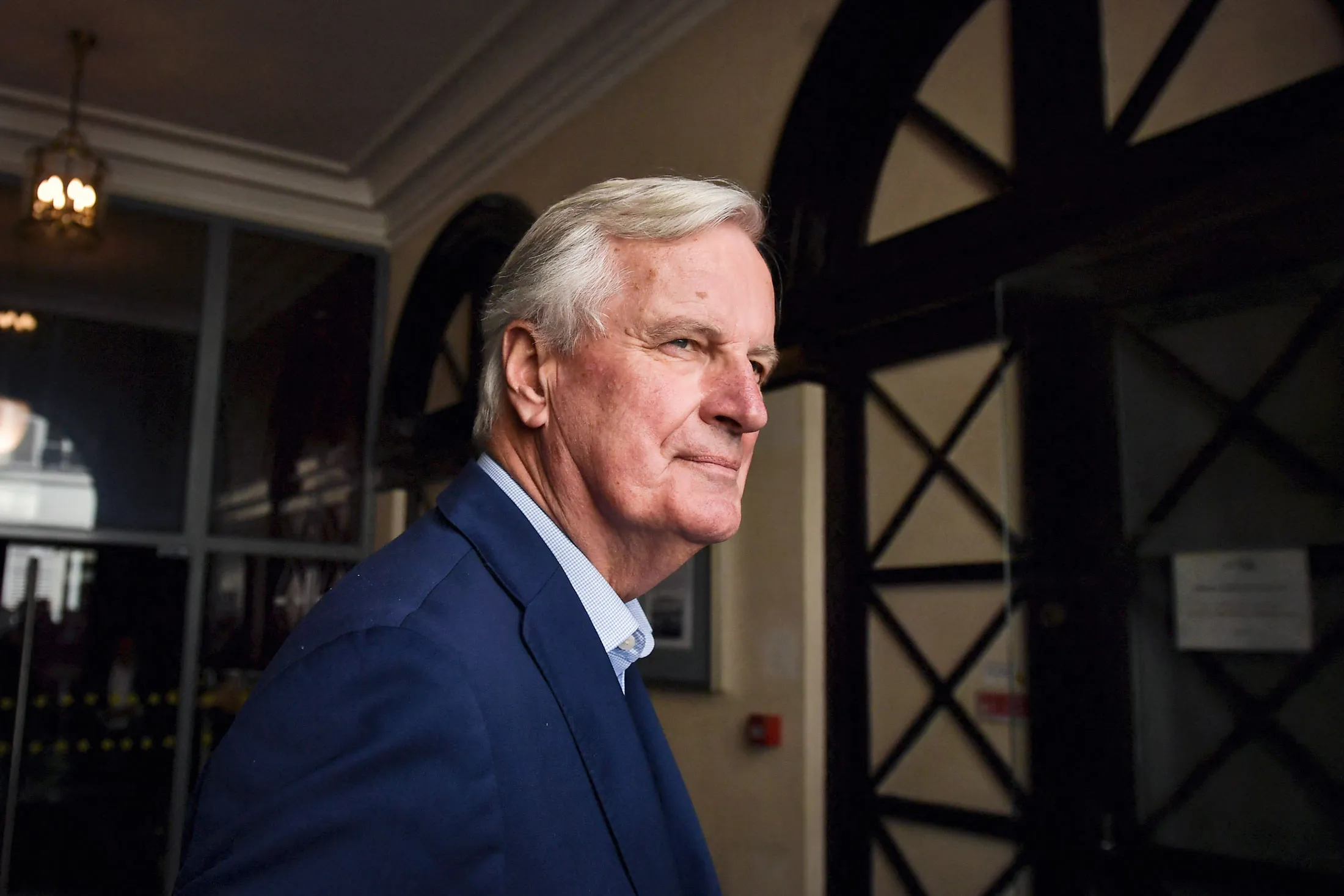 Michel Barnier in Paris in June.