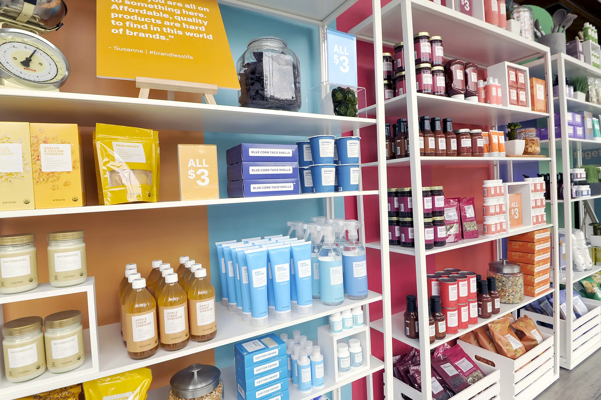 Brandless pop-up&nbsp;in Los Angeles in 2018.
