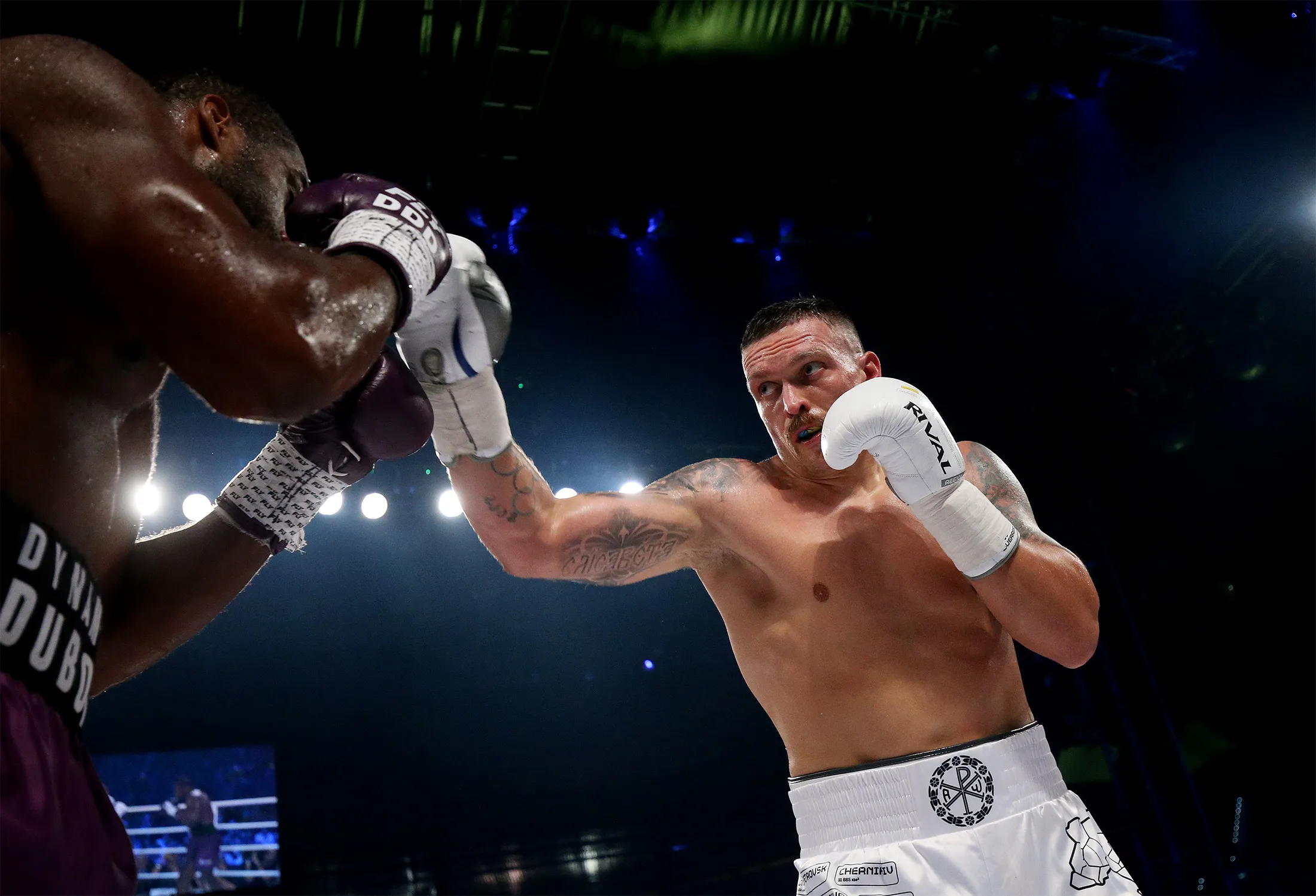 Oleksandr Usyk will fight Tyson Fury on Saturday in Riyadh, Saudi Arabia for the undisputed heavyweight boxing title.