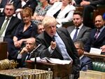 Boris Johnson speaks in Parliament on June 15.