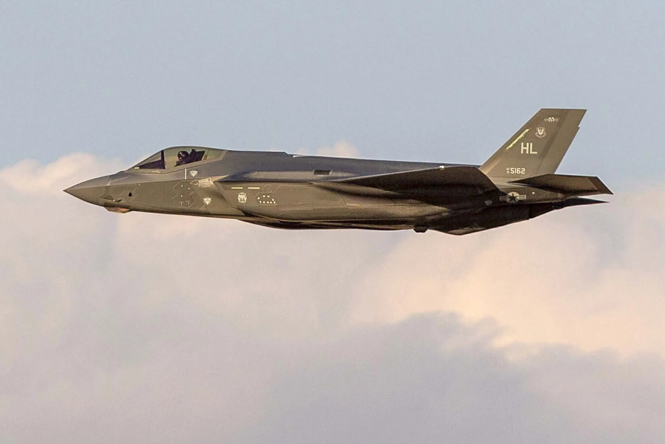 A Lockheed Martin Corp. F-35 fighter jet.