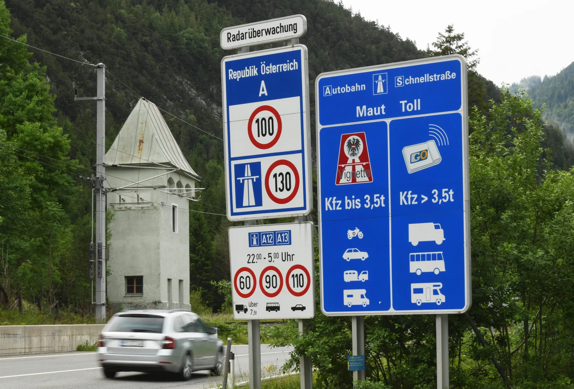 Pay attention to those speed limits when driving in Austria.&nbsp;