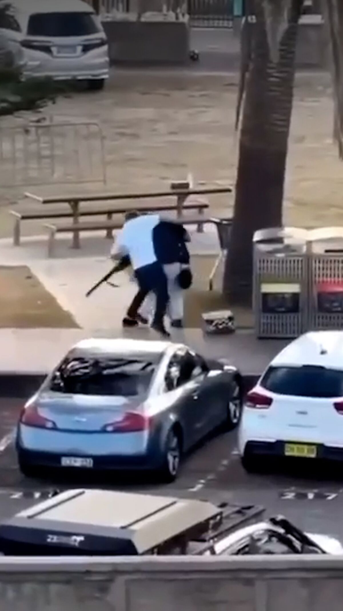 Trump Praises Bondi Hero Who Tackled Shooter