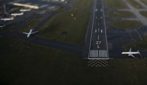 UK HEATHROW AERIALS