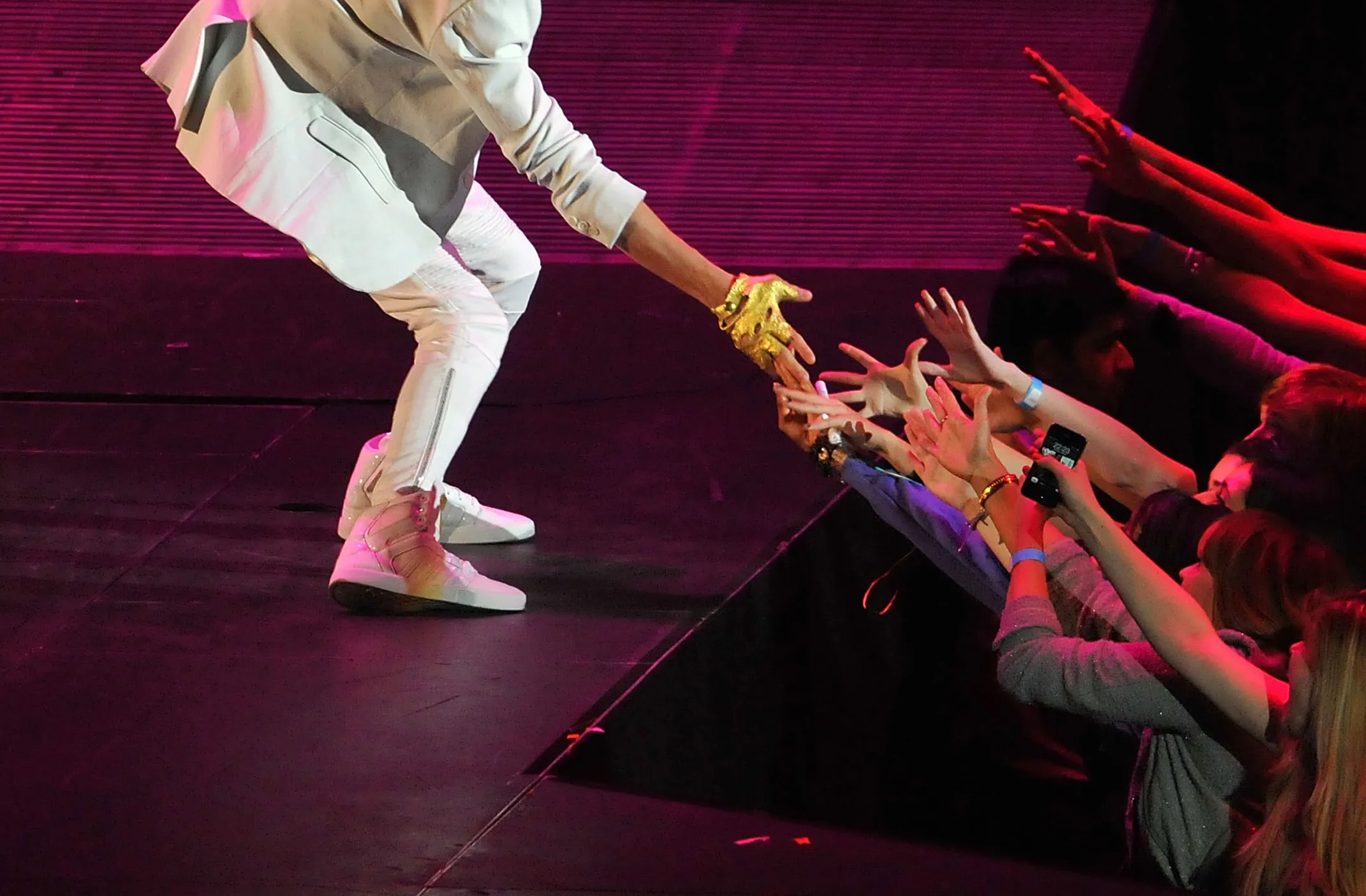 Justin Bieber Performs At The 02 Arena