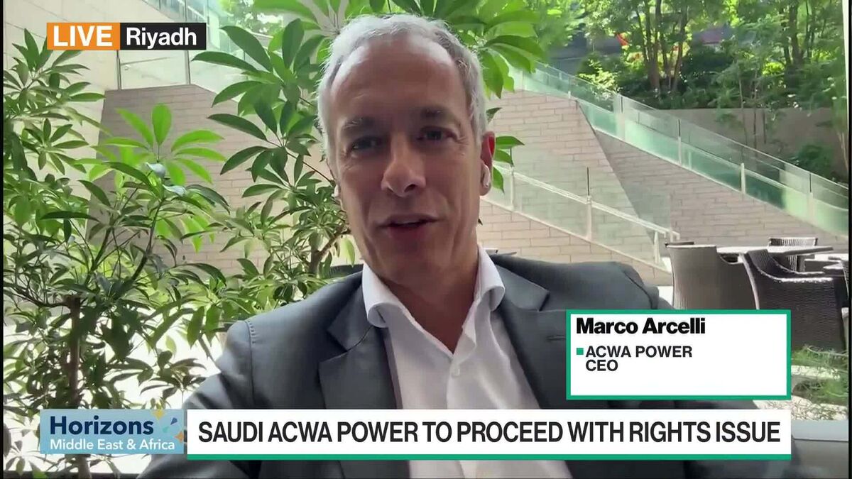 Watch ACWA Power: Rights Issue in Line With Growth Projects
