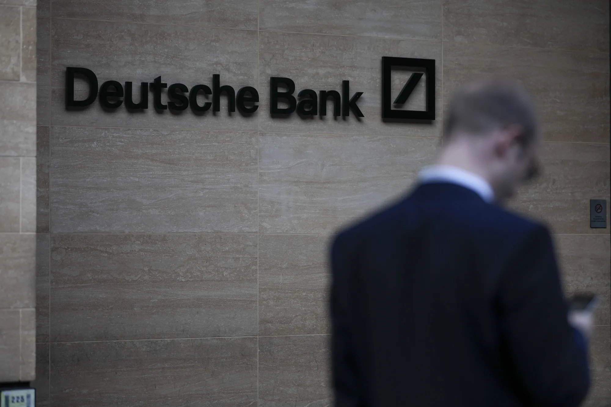 The offices of Deutsche Bank in London.