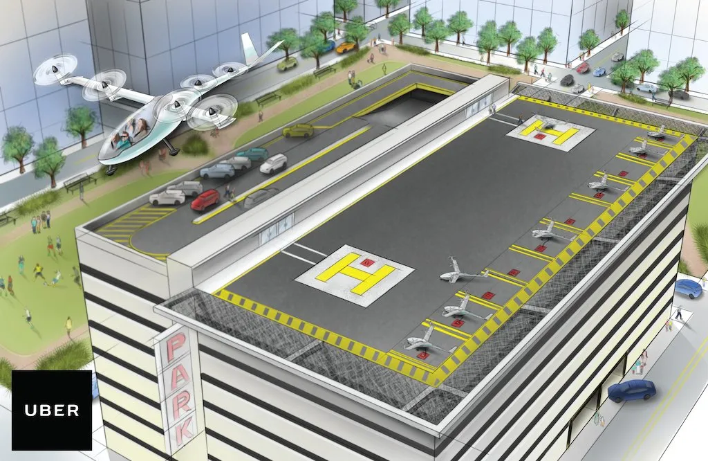 Urban Air Transportation concept
