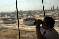 Saudi Aramco's Ras Tanura oil refinery and terminal, Saudi Arabia.