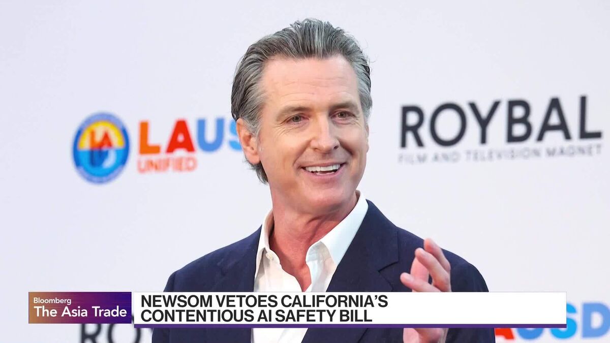 Gavin Newsom Blocks Contentious AI Safety Bill in California