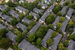 Homes in Atlanta, Georgia, US, on Wednesday, Sept. 6, 2023. Home prices in the US climbed for a fifth month as buyers competed for deals in the least affordable market in decades. Photographer: Elijah Nouvelage/Bloomberg