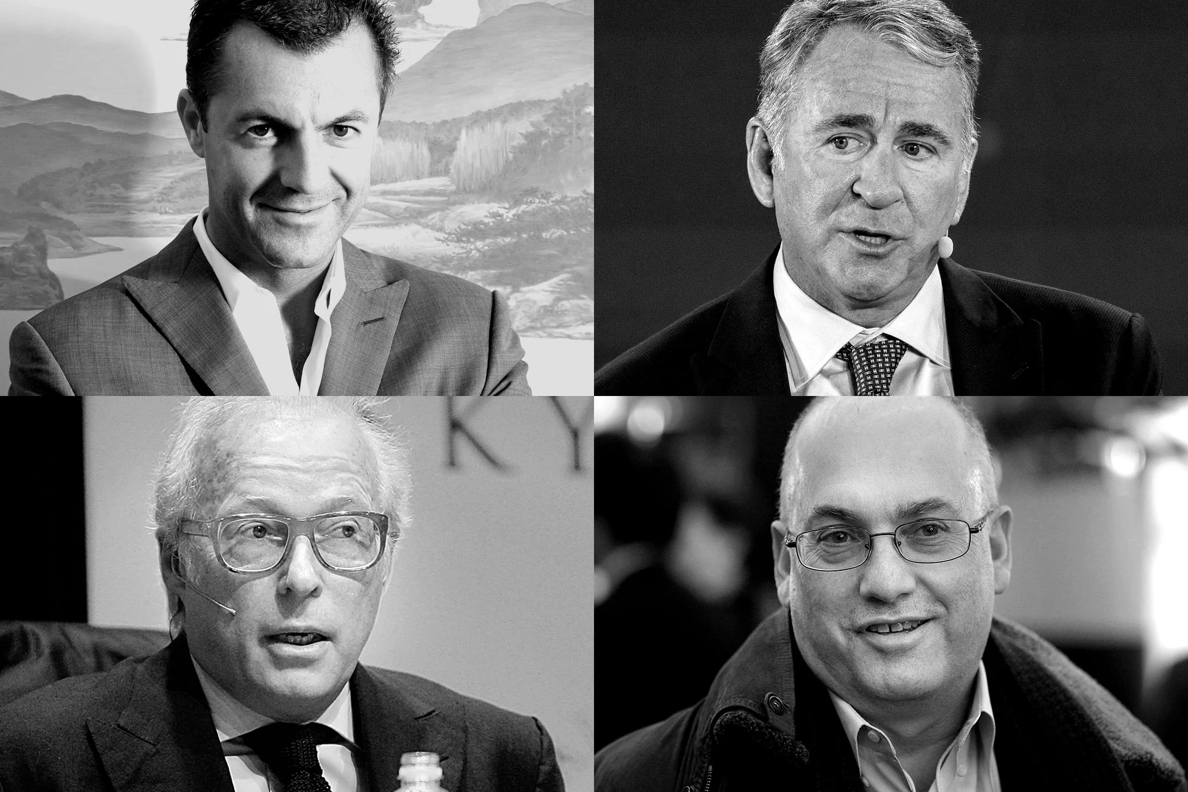 Michael Platt,&nbsp;Ken Griffin,&nbsp;Izzy&nbsp;Englander, Steve Cohen