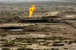 Iran’s Azadegan oil field, southwest of Tehran, in 2008.

