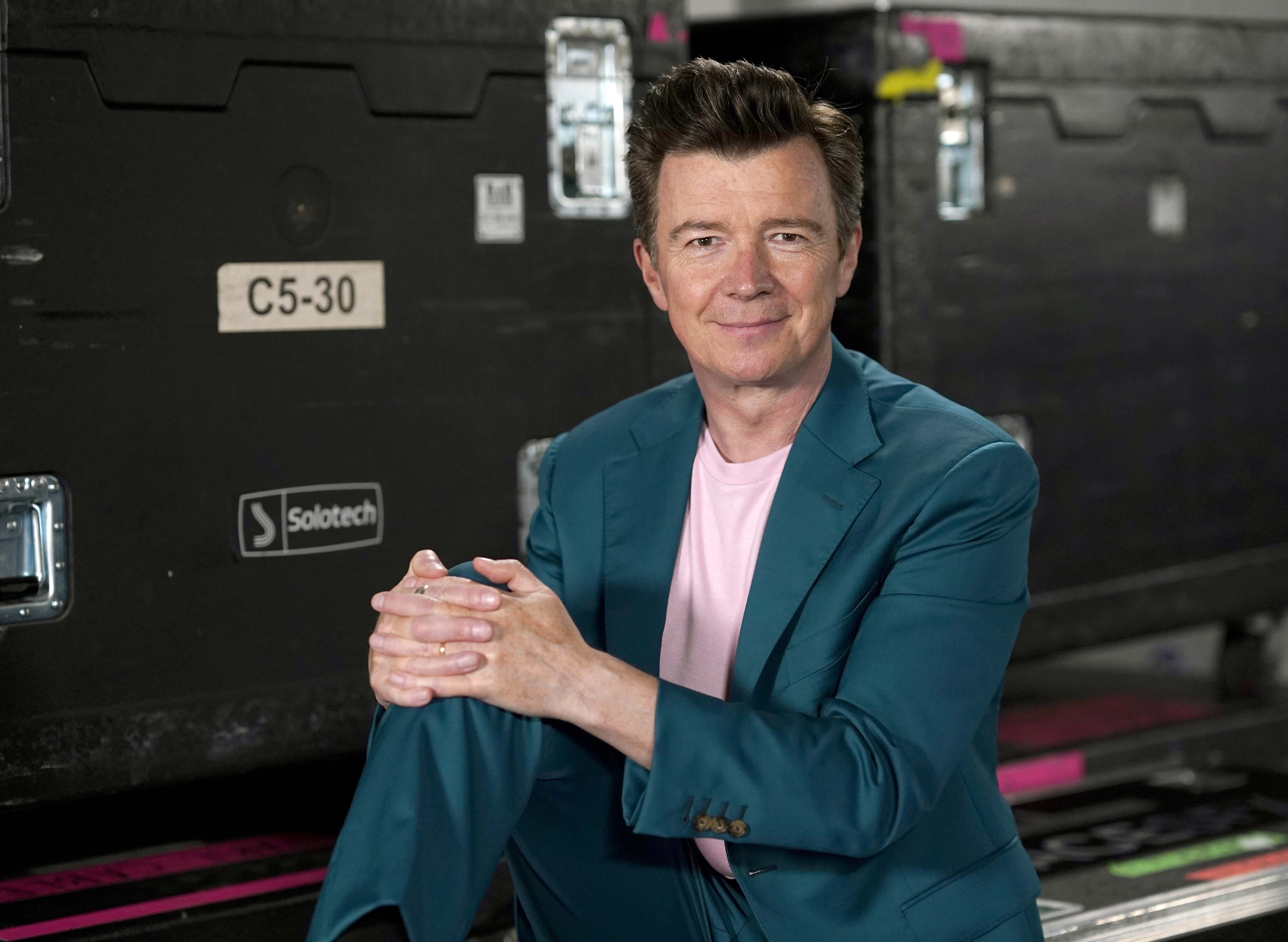 The ultimate rickroll? Rick Astley's friend got him — again and again