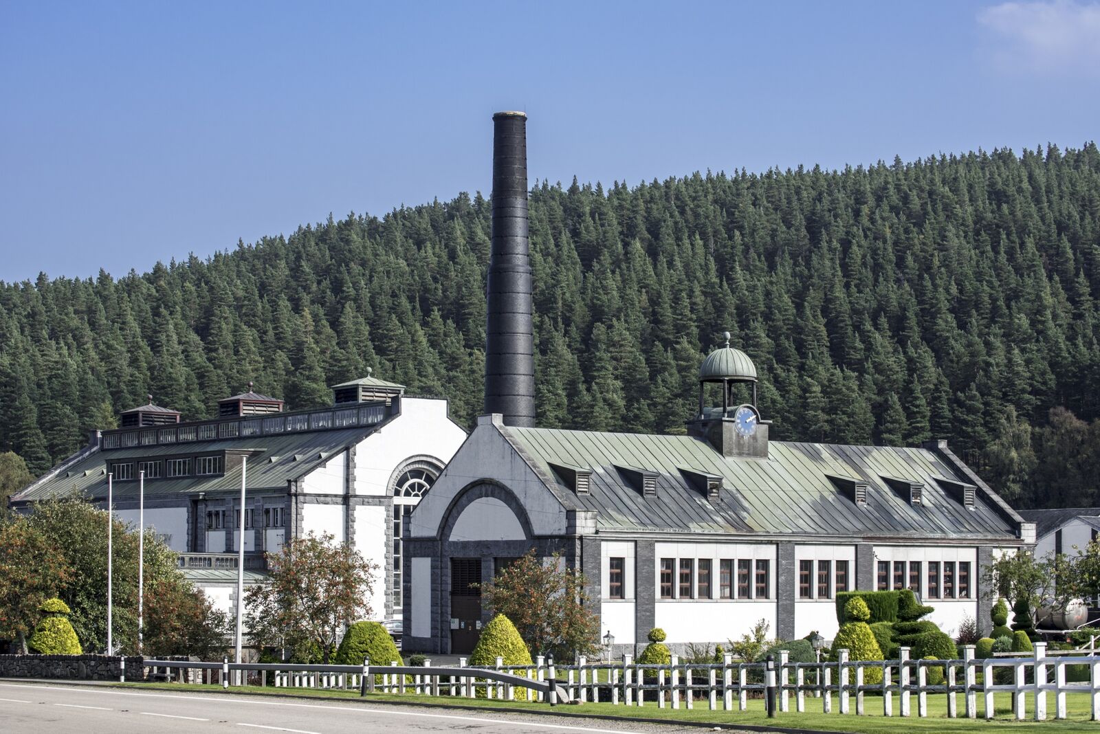 The Tormore distillery near Grantown-on-Spey, Scotland.