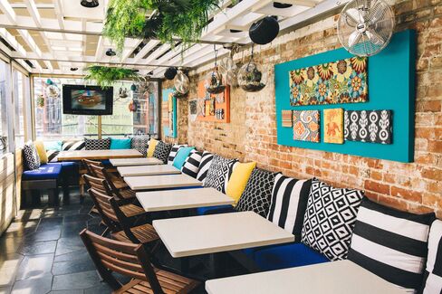 The Drake Hotel's rooftop Sky Yard.
