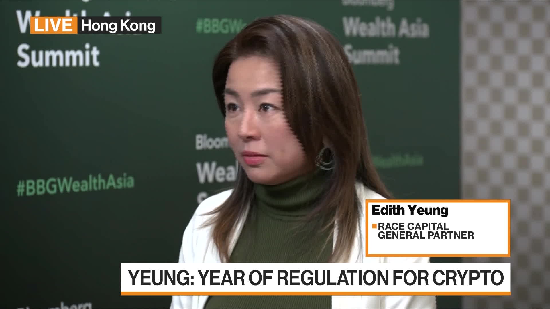 Wealth Summit Latest: Hong Kong Seen as Crypto Regulation Leader - Bloomberg