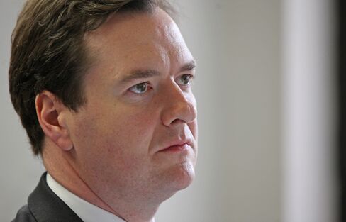 U.K. Chancellor of the Exchequer George Osborne