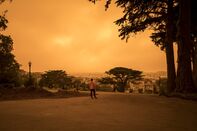 California Awakens To Smoky Skies From Raging Fires