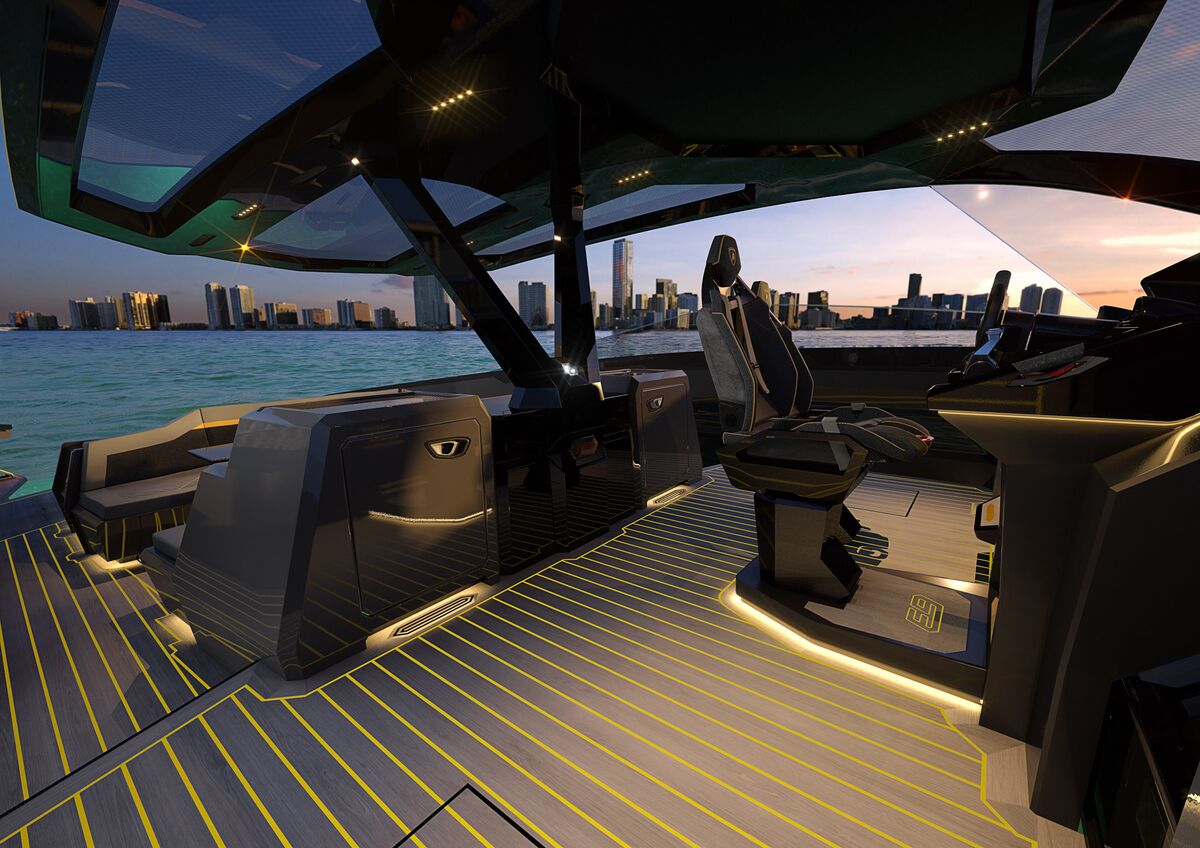 Lamborghini's New $ Million Yacht Has Splashy Supercar DNA - Bloomberg