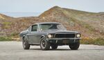 The movie Bullitt features Steve McQueen as Lt. Frank Bullitt chasing a black Dodge Charger from behind the wheel of this 1968 Ford Mustang GT.