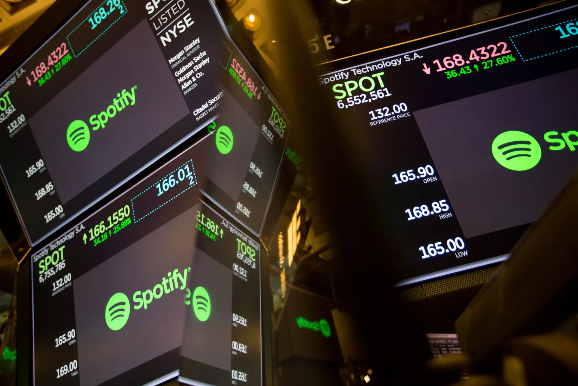 Spotify Ltd. Begins Trading At The New York Stock Exchange 