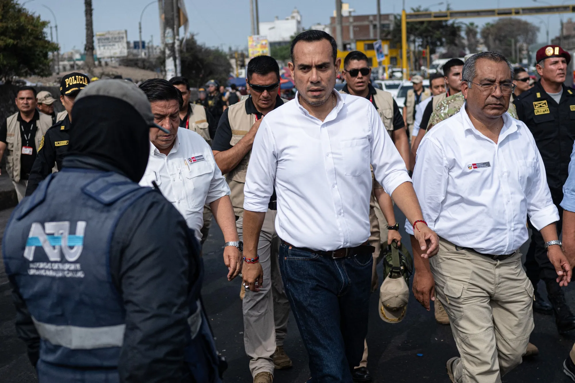 Peru’s interim president Jose Jerí