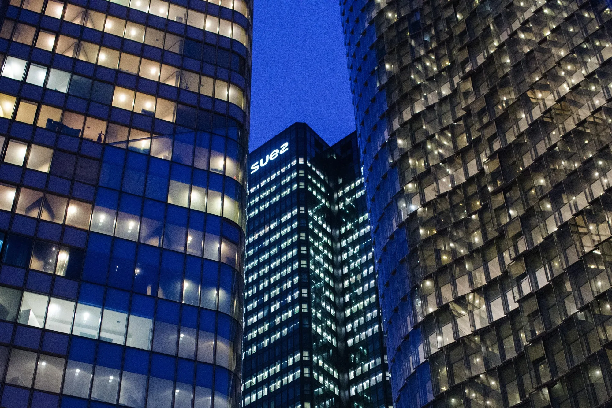 First Working Day Of 2021 In Paris Financial District