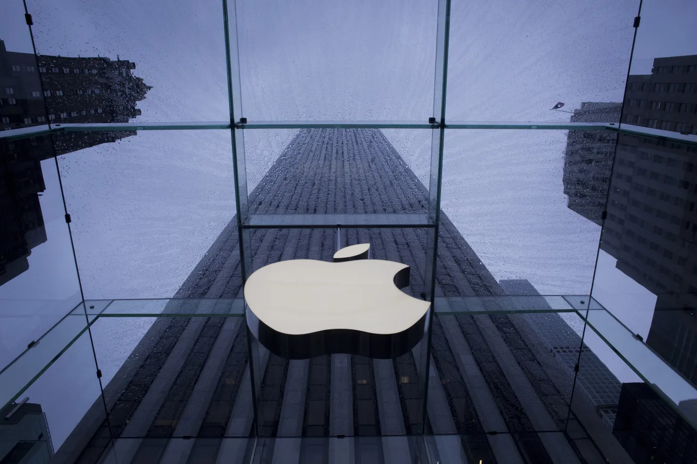 An Apple&nbsp;store in New York.