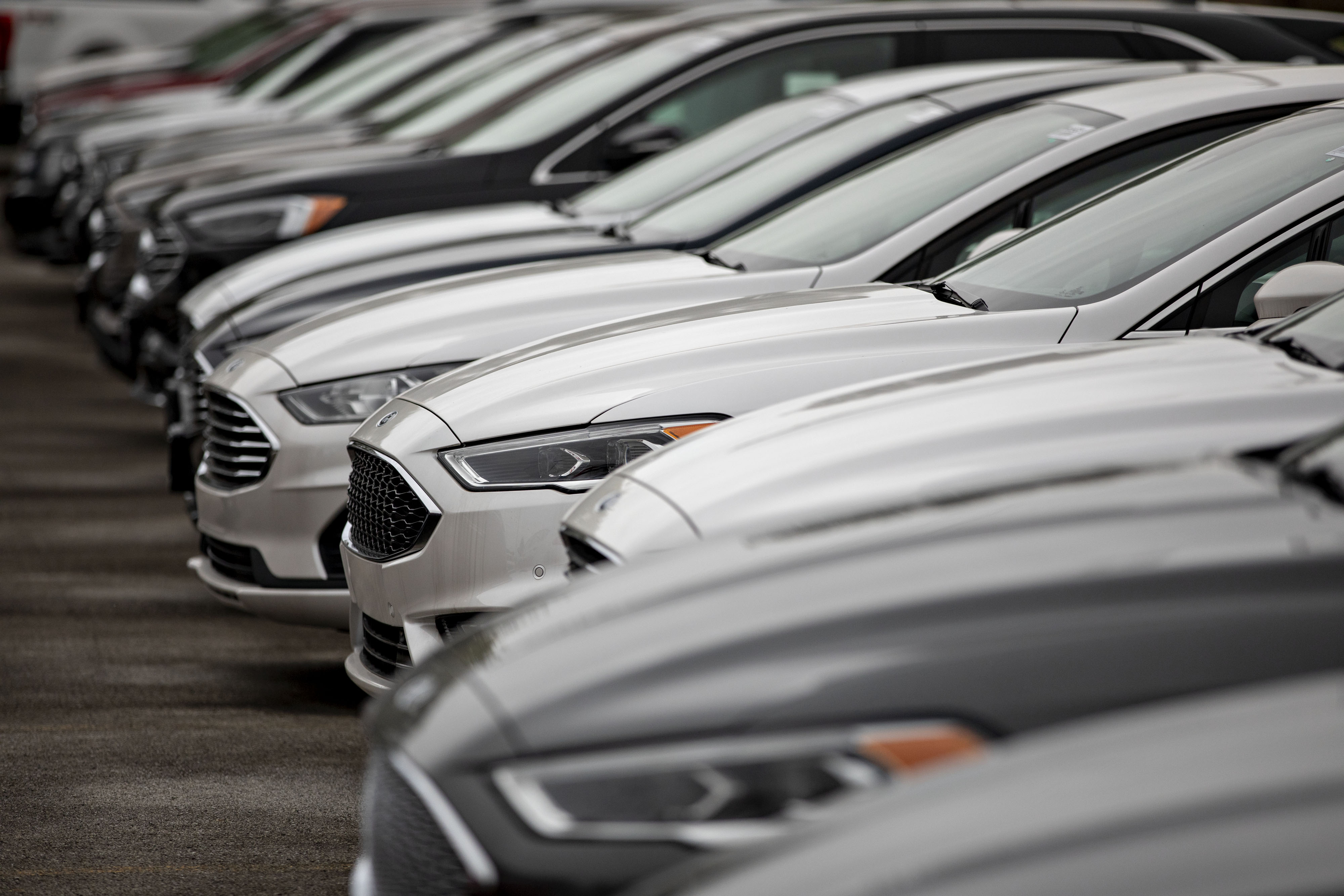 Car Dealerships As Total Vehicle Sales Figures Are Released 