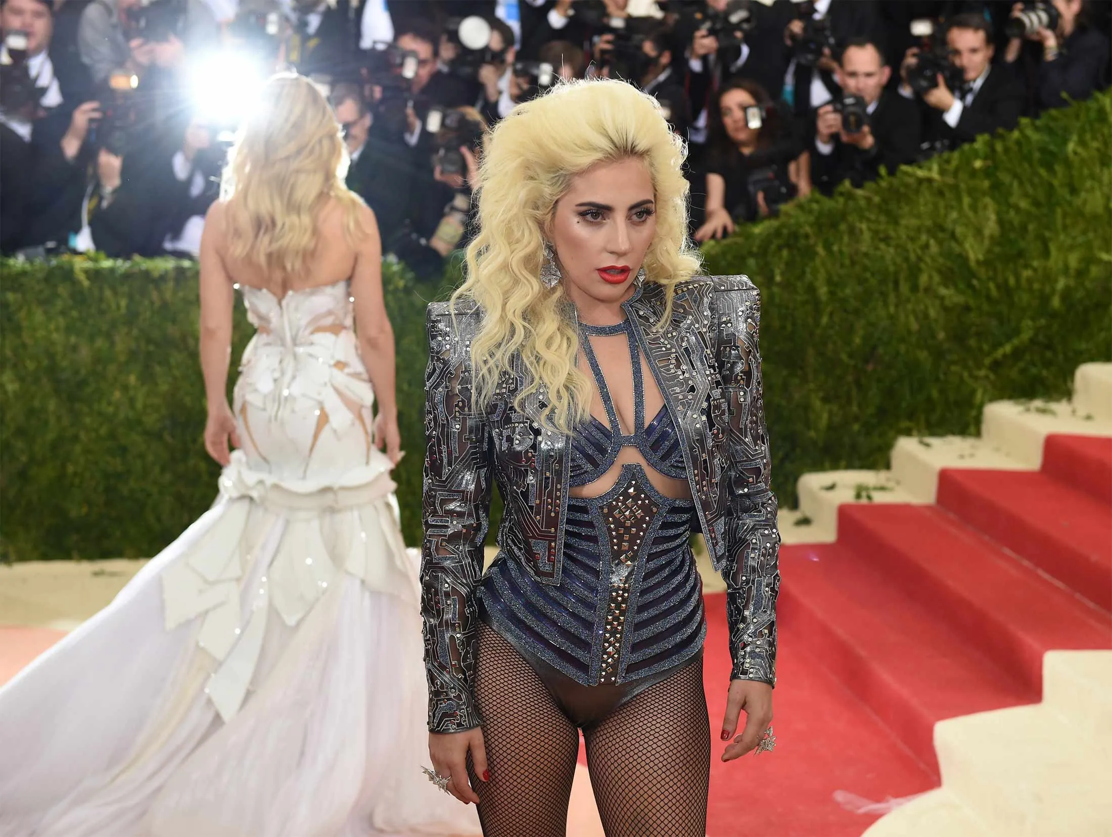Lady Gaga arrives at the 2016 Met Gala&nbsp;in New York.&nbsp;
