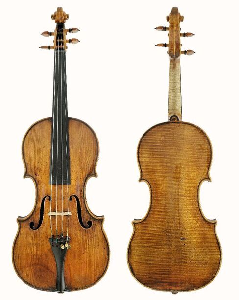 Stradivarius Violin Owned by Austria's Central Bank.