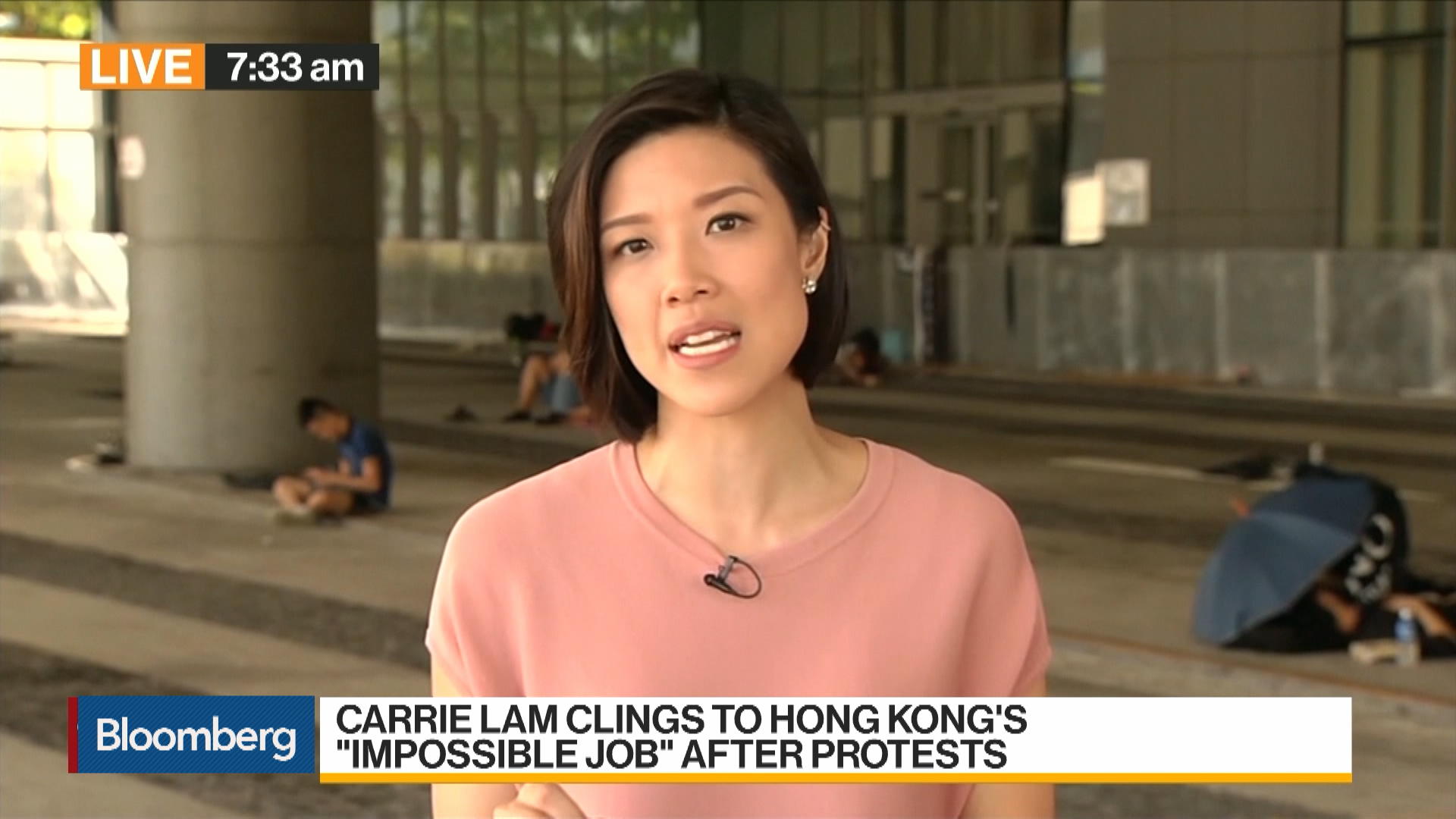 Hong Kong Reopens Downtown Government Offices - Bloomberg