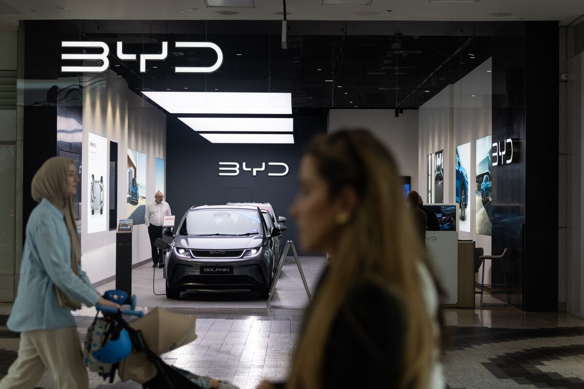 China Blows Past Record for Europe Car Sales on Hybrids, EVs