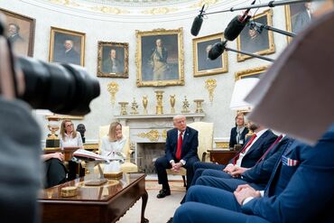 President Trump Hosts Italy Prime Minister Meloni At White House