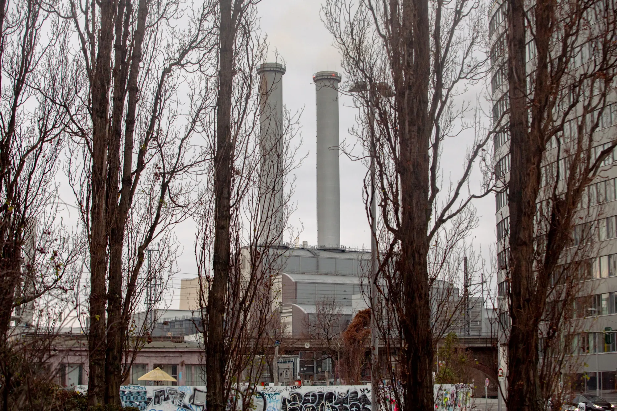 The Mitte Combined Heat and Power natural gas power plant, in Berlin.