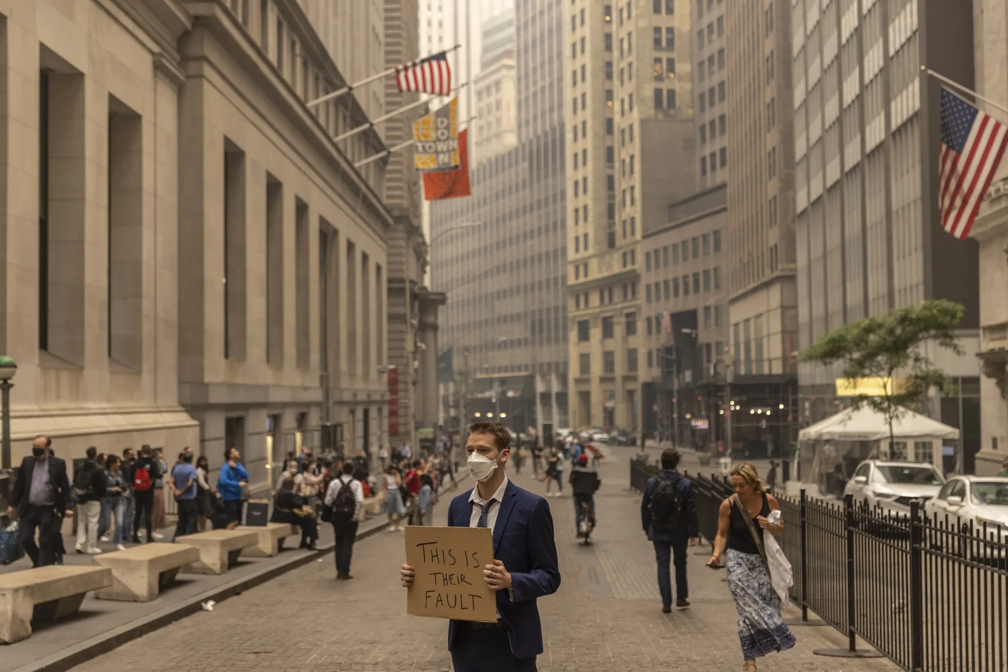Wall Street is searching for direction, and smoke from Canadian wildfires is a grim backdrop.